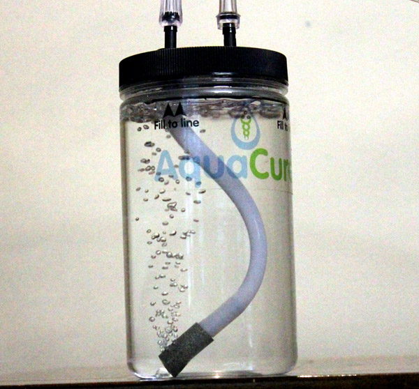 Maquinia AquaCure para hidrogenar agua